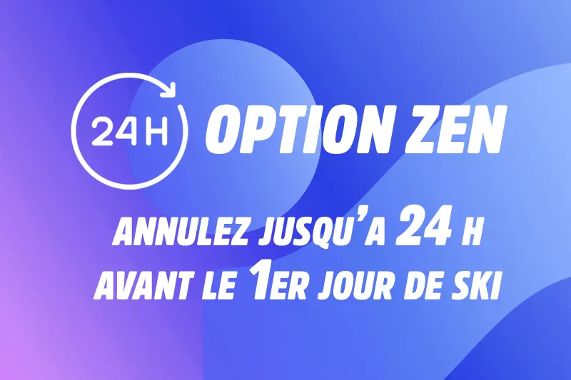 Louez vos skis avec l'option Zen